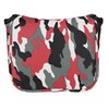 Golf Builder Red Camouflage Golf Club Square Mallet Putter Head