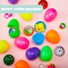 JOYIN JOYIN 96Pcs Easter Eggs with Toys Inside 48 Prefilled