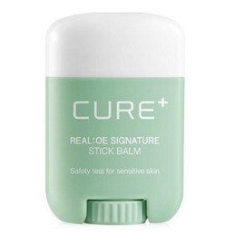 Kim Jung-moon Aloe Cure Realoe Signature Stick Balm 14g Korean K-Beauty Skincare School Military Dormitory Airport Departure / 김정문알로에 큐어 리알로에 시그니처 스틱밤 14g 한국K뷰티 스킨케어 학교 군대 기숙사 공항 출국