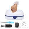 D‑8000 Wireless Rechargeable Hearing Aid Mini Sound Amplifier Volume Adjustable