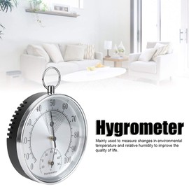 Deryang Greenhouse Hygrometer, High Permeability Temperature Humidity Meter, for Greenhouse Planting Outdoors Indoors Home