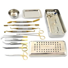 MuskalMed New Dental PRF Box GRF System Platelet Rich Fibrin Set Surgi Membrane Tools Kit MDK-04