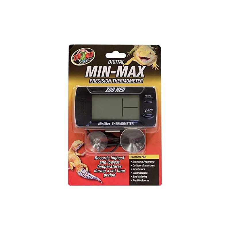 Zoo Med DIGITAL MIN MAX THERMOMETER