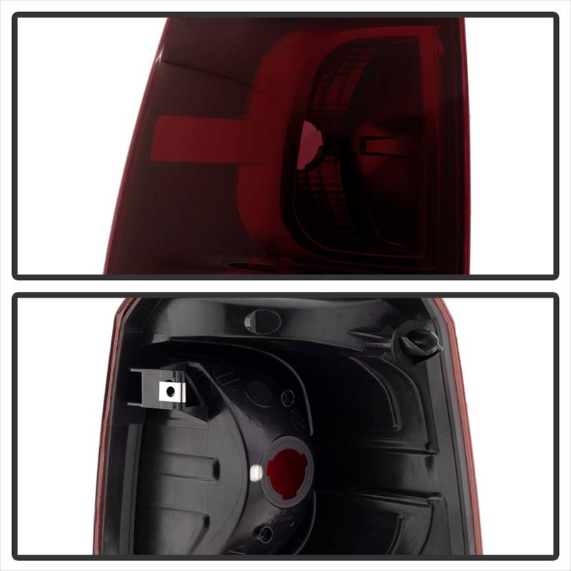 ACANII - For Red Smoke 2007-2013 Chevy Avalanche Tail Lights