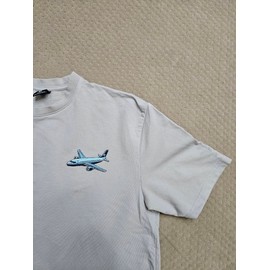 3.5" Embroidered Airplane Iron On Patch | Decorative Adventure Aviation Pilot Plane Airplane Applique Iron On/Sew On Patches for Clothing, Hats, Jackets, Clothes, Backpacks, Holes