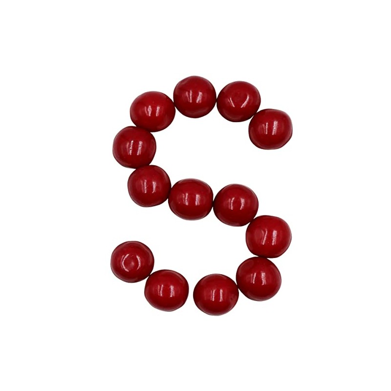 Smarty Stop Every Color 1" Gumballs (Red, 1 Pound (Pack