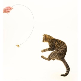Cat Dancer Ringtail Chaser Combo - Fun and Fitness for Playful Cats. Includes One Original Toy, and One Original Cat Chaser.