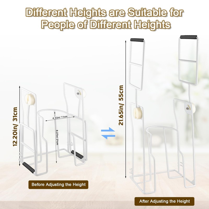 Upgraded Compression Sock Aid Device with Extended Handle, Compression Sock