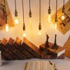 CTKcom T10/T300 40W Amber Vintage Edison Bulb， E26 Medium Base，2200K-2300K