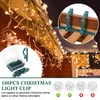 Yoojahow 109 Pcs SPT-2 50ft Christmas Electrical Wire with Female
