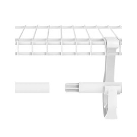 ClosetMaid SuperSlide White Closet Rod Connector No 7565100  Closetmaid Brand New 2 packs
