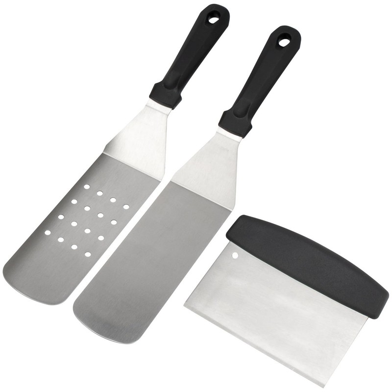 BBQ Future Universal Griddle for Gas Grill with spatula set,