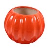 Gatuida Ceramic Pumpkin Shape Vase for Home Decor Artistic Modern
