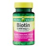 Biotina 5000 Mcg Rápida Absorción Cabello Uñas 120 Cap Sin