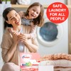 Binbata Hojas de detergente para ropa sucia, 64 piezas (128