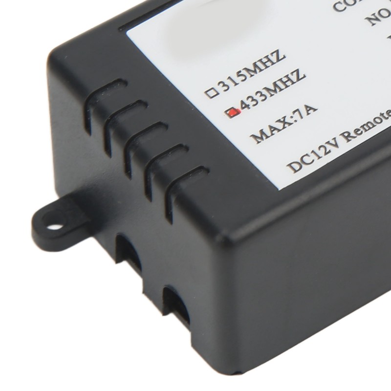 DC12V Remote Control Switch Battery Disconnect Switch Black Shell Portable