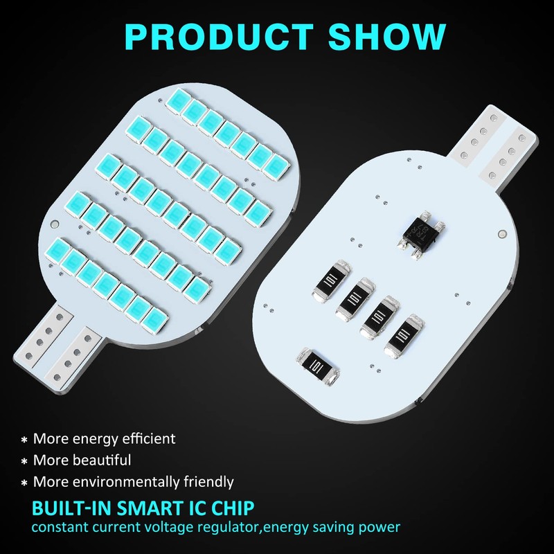 AOICANKI T10 921 922 912 Interior LED Light Bulbs for