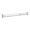 Graber Flat Lock-Seam Sash Rod (20 to 36-Inch Adjustable Width,