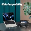 haoyuan Adjustable Laptop Stand - Aluminum AlloyLaptop Riser for Desk,