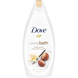 Dove Calming Bath Soak with Shea Butter & Warm Vanilla, 450ml (Packaging May Vary)