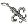 Fleur-De-Lis, Pendant Made from 925 Silver