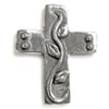 Basic Spirit Cross/Grace Pocket Token (Coin) Handcrafted Pewter Home Lead-Free