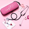 Dansydaisy Rhinestone Stethoscope Set Stethoscope Case and Rhinestone Stethoscope Charms