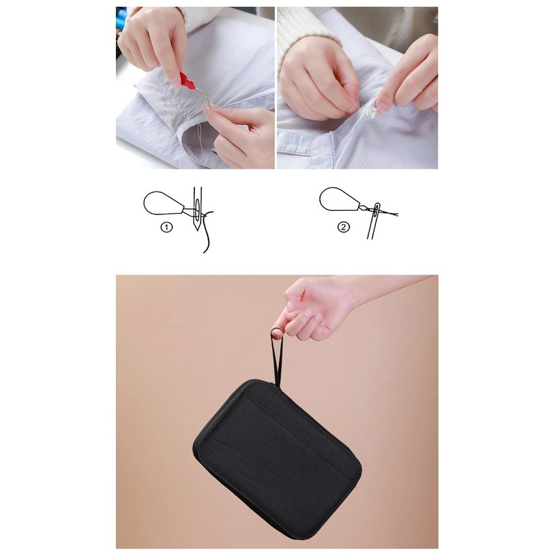 Complete Sewing Kit for Home Repairs – Portable Thread, Needle