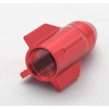 4x Valve Caps Rocket Ammunition Colour: Red Valve Cap Vrar