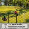 XYADA Fence Posts Sturdy Duty Metal Fence Post,U Post for