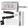 Guitar Tool Set Including Sander Radius Gauge String Action Ruler