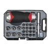 Sealey Ak64906 Fine Tooth Ratchet Screwdriver & Accessory Set 24Pc