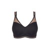 Empreinte Initiale Underwired Spacer Sports Bra (38E, Intense Grey)