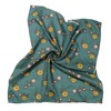 Shanlin - Bandanas unisex de algodón floral, 22 x 22