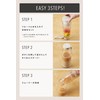 【Vitantonio Official】Cordless My Bottle Blender 300ml (VBL-2000-K)【Easy with 3 steps!