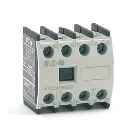 Eaton XTCEXFAC11 Auxiliary Contacts For Contactors, 1NO + 1NC Contacts, For Use With Contactor Range 0-32A