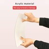 iCAGY Acrylic Self Adhesive Mirror Sheet for Wall, Plastic Non
