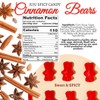 SweetGourmet Red JuJu Cinnamon Bears, Bulk Candy Unwrapped, Chewy Soft