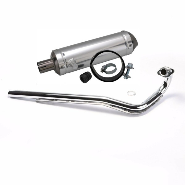 Unbranded 28mm Exhaust Pipe Muffler For CRF50 110cc 125cc 140
