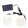 Outdoor Solar Lights IP65 Waterproof Energy Conservation 2 Headed Infrared