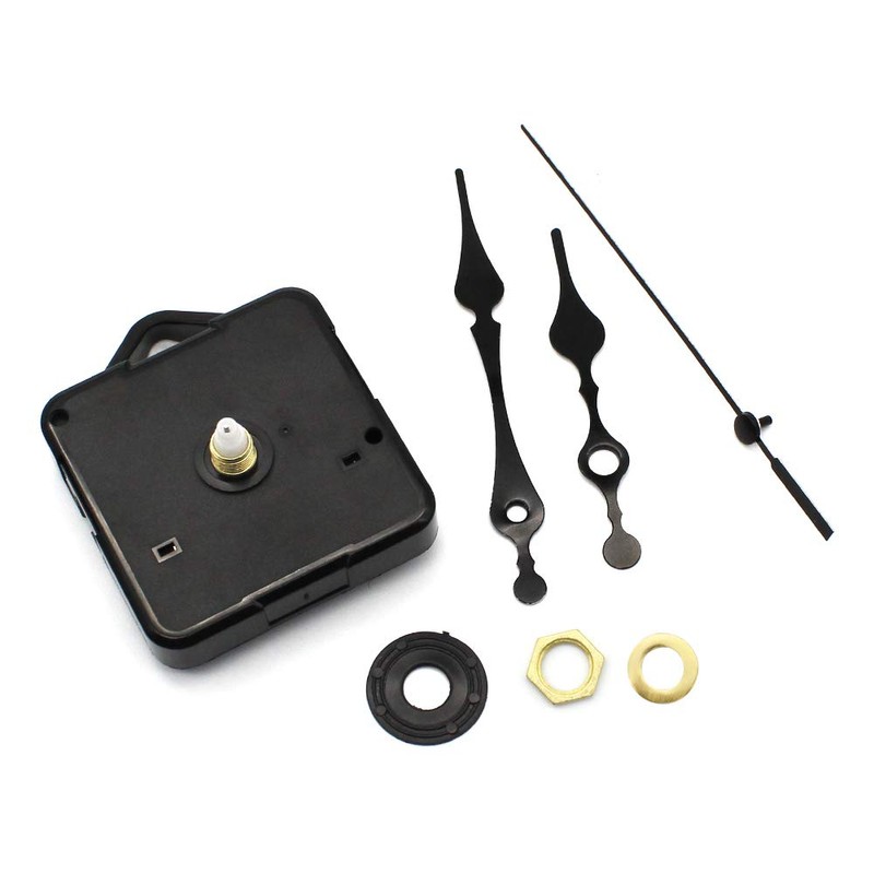 JustYit Quartz Clock Movement with Hands for Wall Clock Sweeping