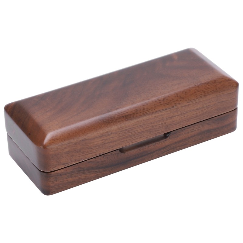 Solid Wood Mouthpiece Case Box Portable Storage for Sax Musical