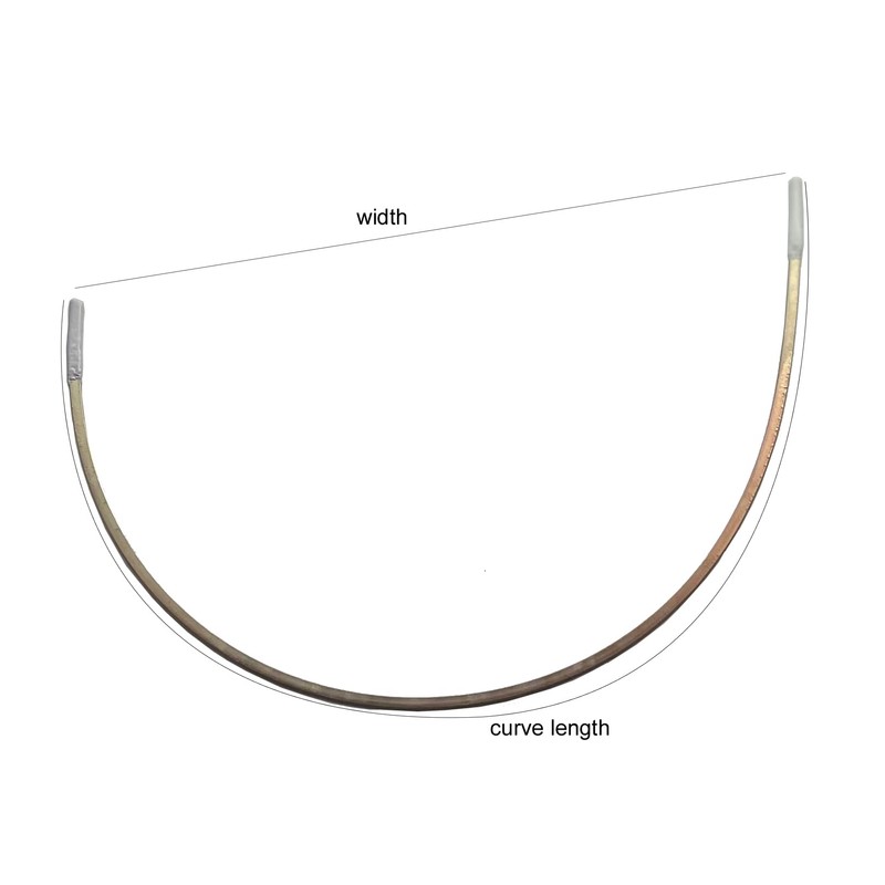 item4ever 1 Pair Bra Underwire Replacement Nylon Coated/Stainless Steel (85D/85E,