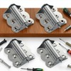 Adjustable Screen Door Hinge Sdjdhej 4Pcs Tri Clamp Stainless Steel