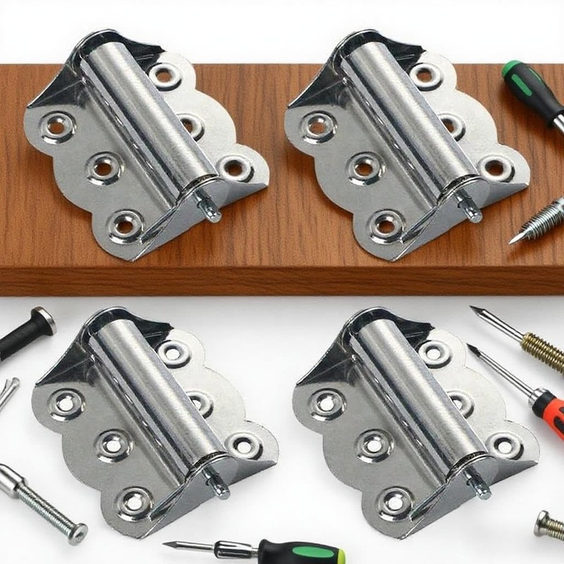 Adjustable Screen Door Hinge Sdjdhej 4Pcs Tri Clamp Stainless Steel