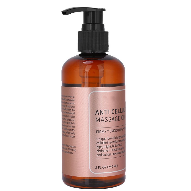 240ml MELAO Massage Essential Oil Moisturizing Body Metabolism Massage Oil