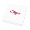 s.Oliver Women's Quartz Watch Analogue with Textile Strap, Waterproof, Comes
