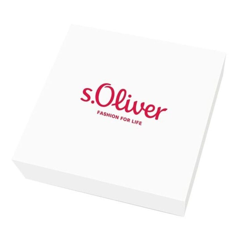 s.Oliver Women's Quartz Watch Analogue with Textile Strap, Waterproof, Comes
