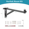 25inch Starlink Mounting Kit for V2,Starlink Wall Mount Compatible V2
