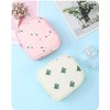 2PCS Mini Makeup Bag,Cute Pocket Cosmetic Bag,Portable Small Make Up